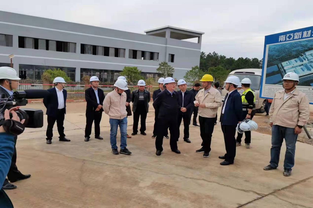 江西省吉安市委常委、副市长漆海云一行    来我司江西子公司实地巡察(图2)